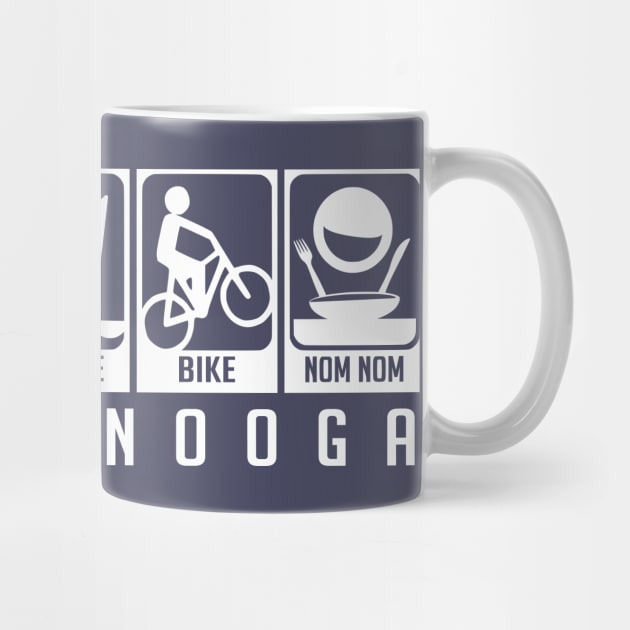 Chattanooga NOM NOM (all white design) by SeeScotty